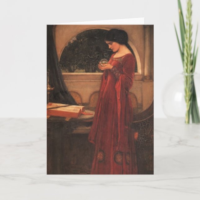 Cartão A bola de cristal (Frente)