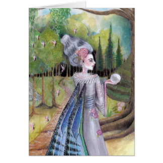 Cartão A bola de cristal