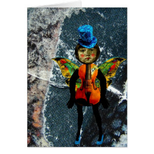 Cartão A boneca musical