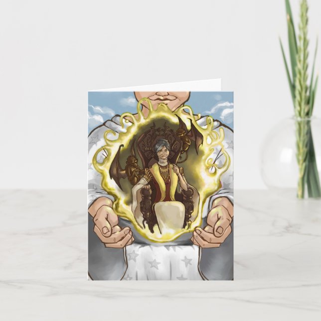 Cartão A bruxa má do oeste (Frente)