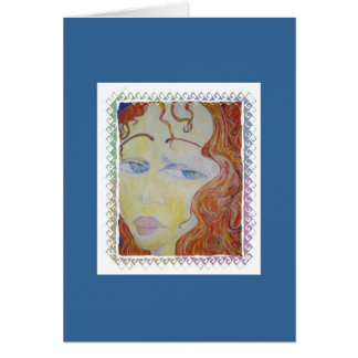 Cartão A cabeça vermelha