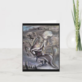Cartão A Caça Selvagem