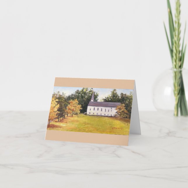 Cartão A Capela Branca (Frente)