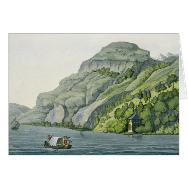 Cartão A capela de William diz, 'dos costumes do Vario (Frente Horizontal)