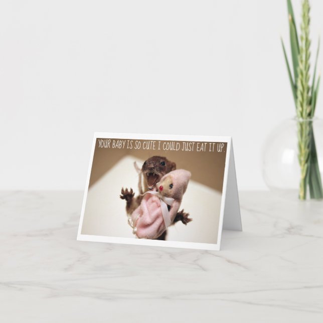 Cartão A card for new parents (Frente)