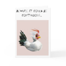 A Card for Obsessed Chicken Friends