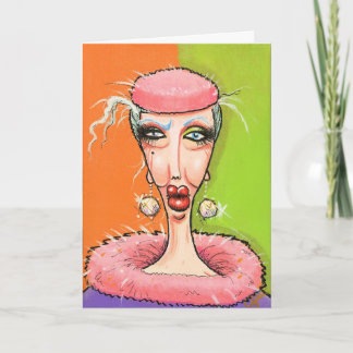 Cartão A card with attitude