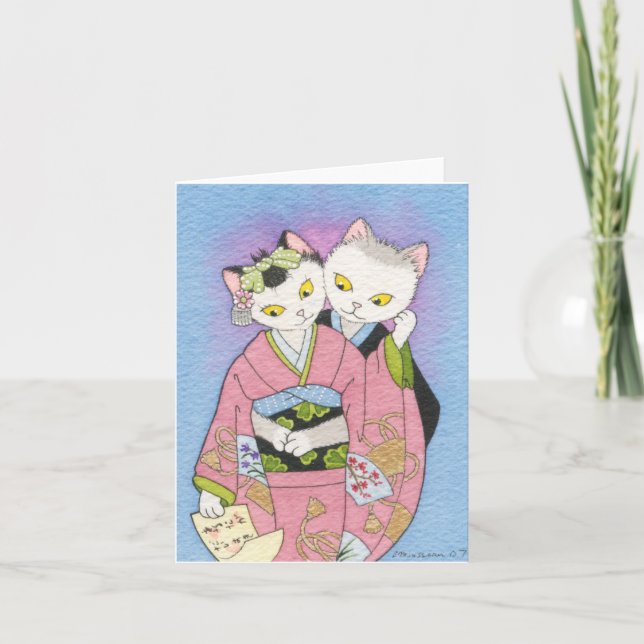 Cartão A carta de amor (Frente)