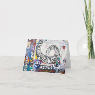 Cartão A Carta Genética dos Direitos de Pintura #6