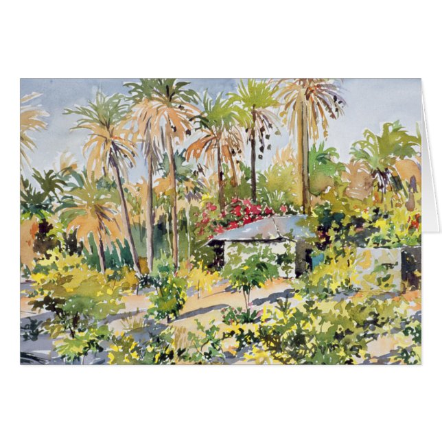 Cartão A casa 1997 de Denbo (Frente Horizontal)