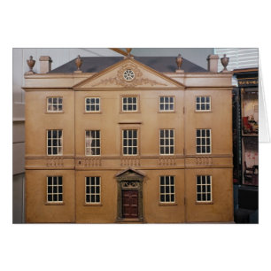 Cartão A casa de boneca, estilo Neo-Clássico de Adam,