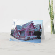 A Casa Rosa em Neve - Vinha de Martha