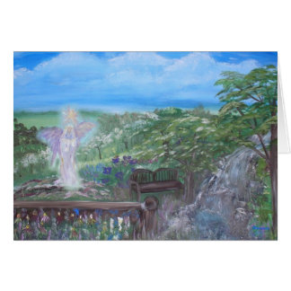 Cartão A Cataratas do Anjo pela harmonia