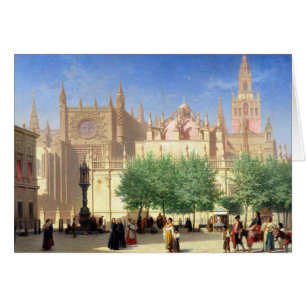 Cartão A catedral de Sevilha