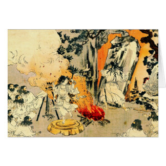 Cartão A caverna 1880 de Amaterasu