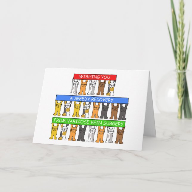 Cartão A Cirurgia Da Varicose Veem Muito Em Breve (Frente)