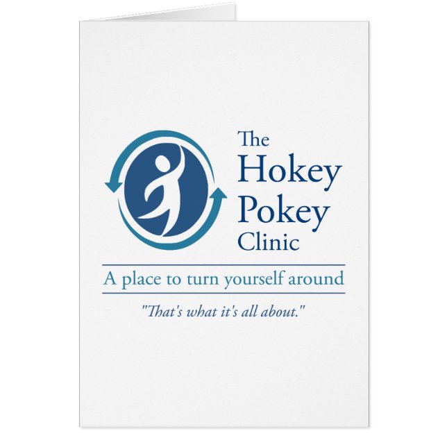 Cartão A clínica do Pokey de Hokey (Frente)