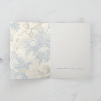 Cartão A Coleção Anjo Por ArtDesignsByBlake.com