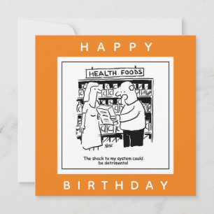 Cartão A Comida de integridade pode ser um choque para a