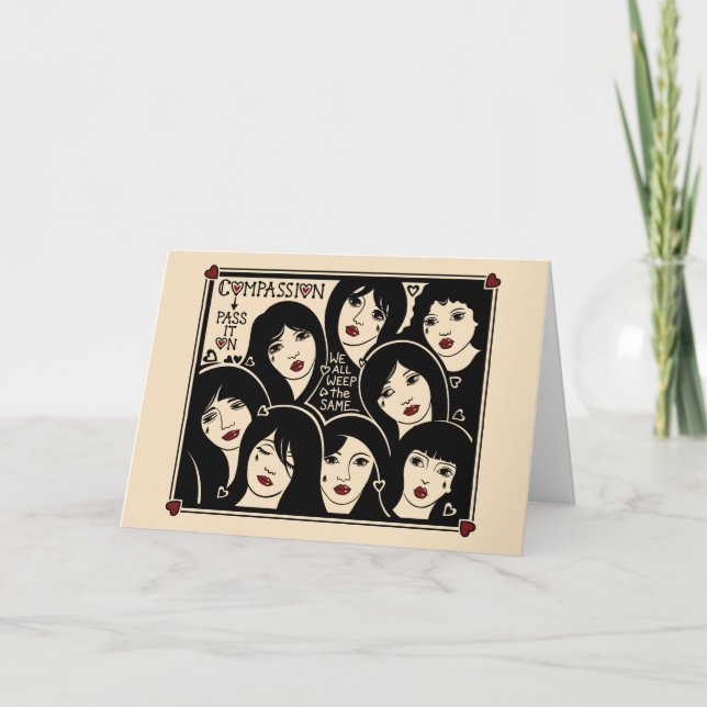 Cartão A Compaixão Passa No Cartão_Saudação (Frente)