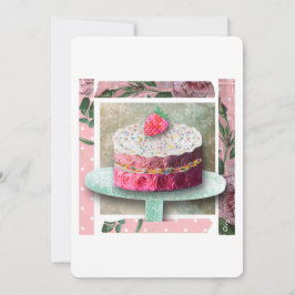 Cartão A Confeitaria Rosa