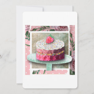 Cartão A Confeitaria Rosa
