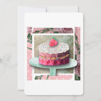 Cartão A Confeitaria Rosa