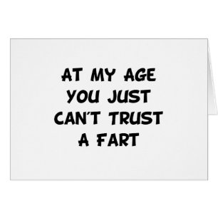 Cartão A confiança Fart