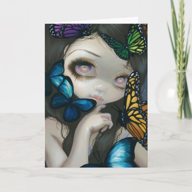 Cartão "A Confusion of Wings" Greeting Card (Frente)