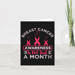 Cartão A Consciência Do Cancer Da Mama Não É Apenas Um Mê
