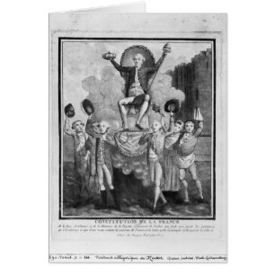 Cartão A constituição francesa