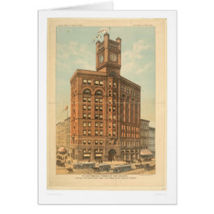 Cartão A construção nova de San Francisco Chronicle