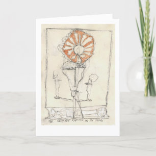 Cartão A conversa constante.