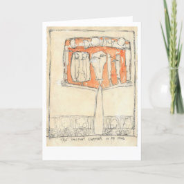 Cartão A conversa constante em minha mente