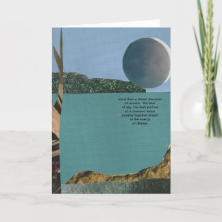 Cartão A cor dos oceanos