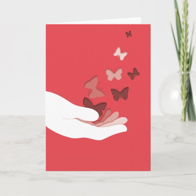 Cartão A Criação (Vermelho) (Frente)