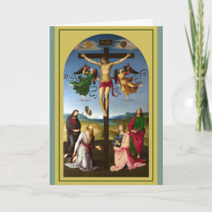 Cartão A Crucificação Mond, 1502–1503, Raphael
