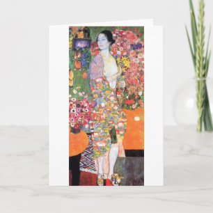 Cartão A Dançarina, Gustav Klimt
