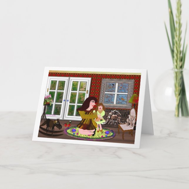 Cartão A Design criativa da Cornwall house LeeMarie (Frente)