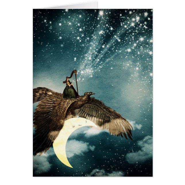 Cartão A deusa da noite (Frente)