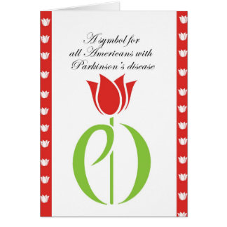 Cartão a doença de Parkinson, doença dos parkinsons,
