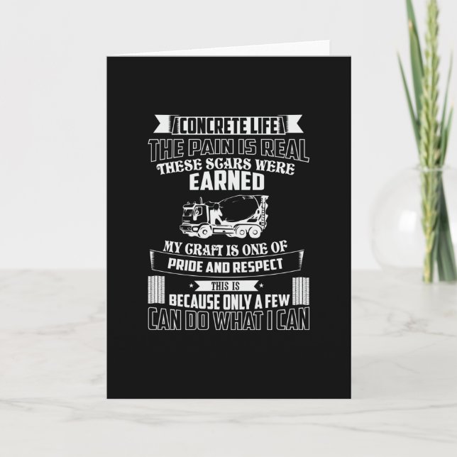 Cartão A Dor é Verdadeira (Frente)