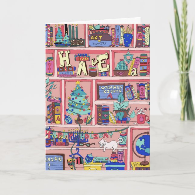 Cartão A é para Kiara Moreno Feriado (Frente)