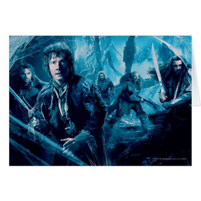 Cartão A Empresa Em Mirkwood (Frente Horizontal)