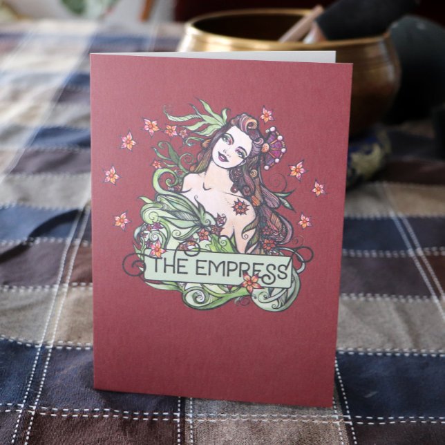 Cartão A Empress Tarot Card (Criador carregado)