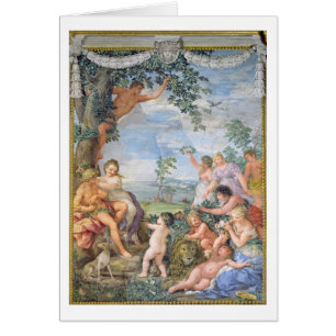 Cartão A época dourada (fresco)