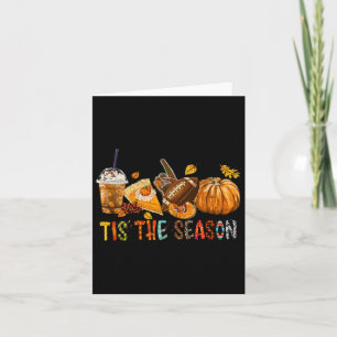 Cartão A Época Pumpkin E O Futebol De Spice Fa