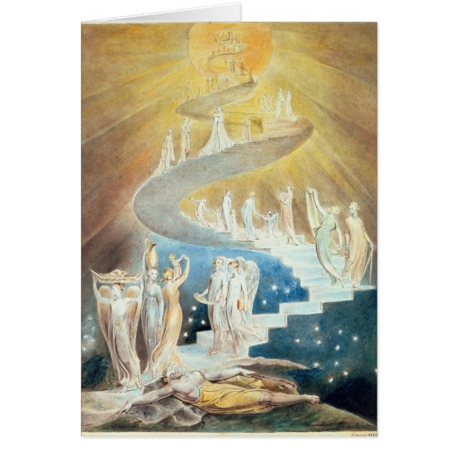 Cartão A escada de Jacob (Frente)