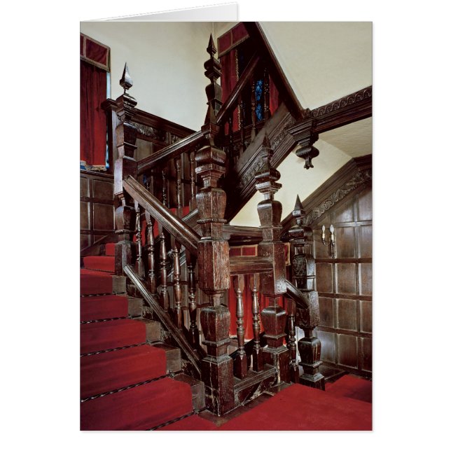 Cartão A escada do poço, c.1600 (Frente)