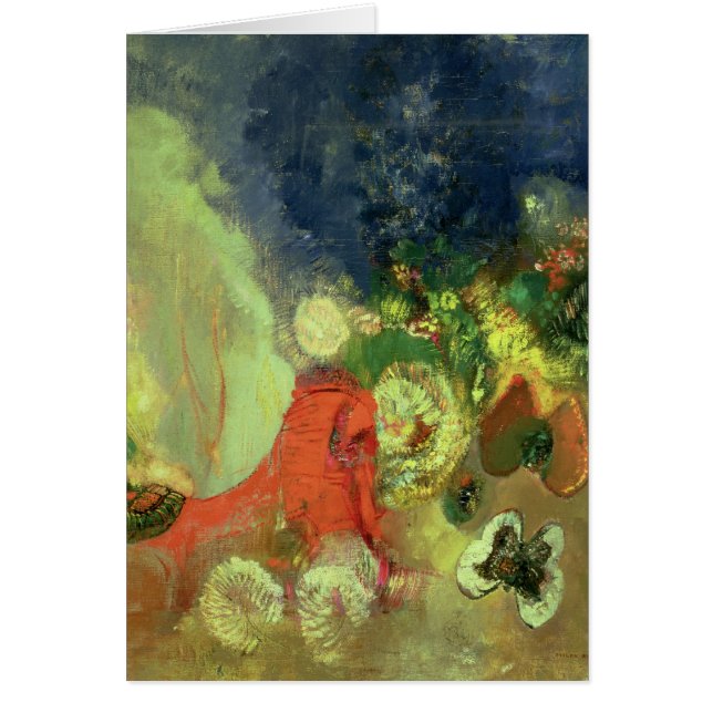 Cartão A esfinge vermelha (Frente)